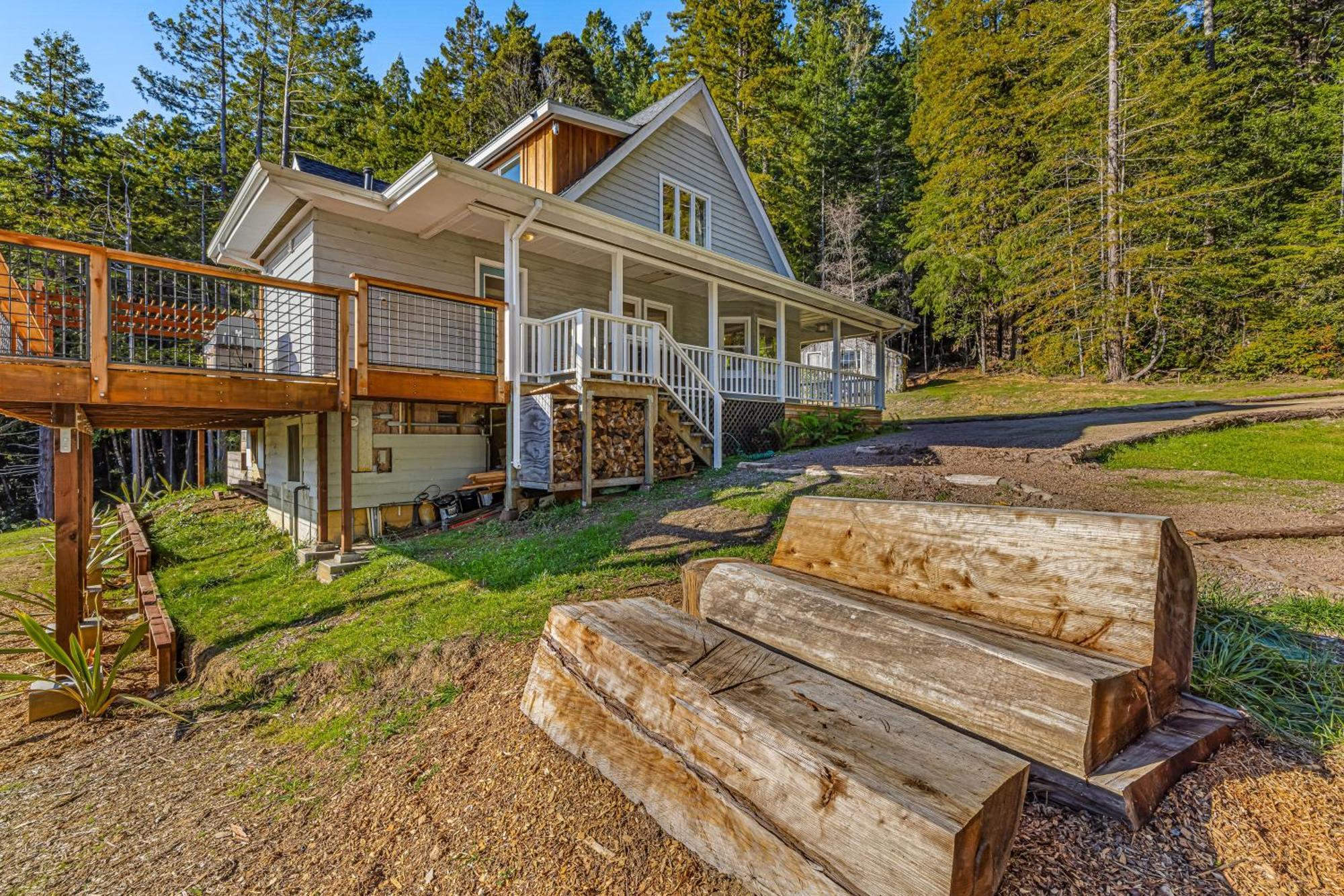 Mendocino Redwood Retreat - Vista Home Albion Exteriér fotografie